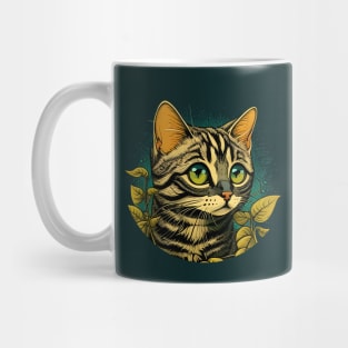 Cute Cat Thinking About Life - Love Cats Mug